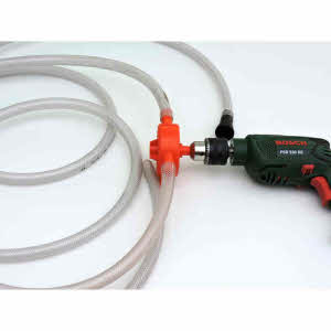 Mini Pompe à Eau Centrifuge Sur Perceuse - Pompe Portable Auto-amorçante Pour Transfert Eau, Huile, Jardin, Aquarium